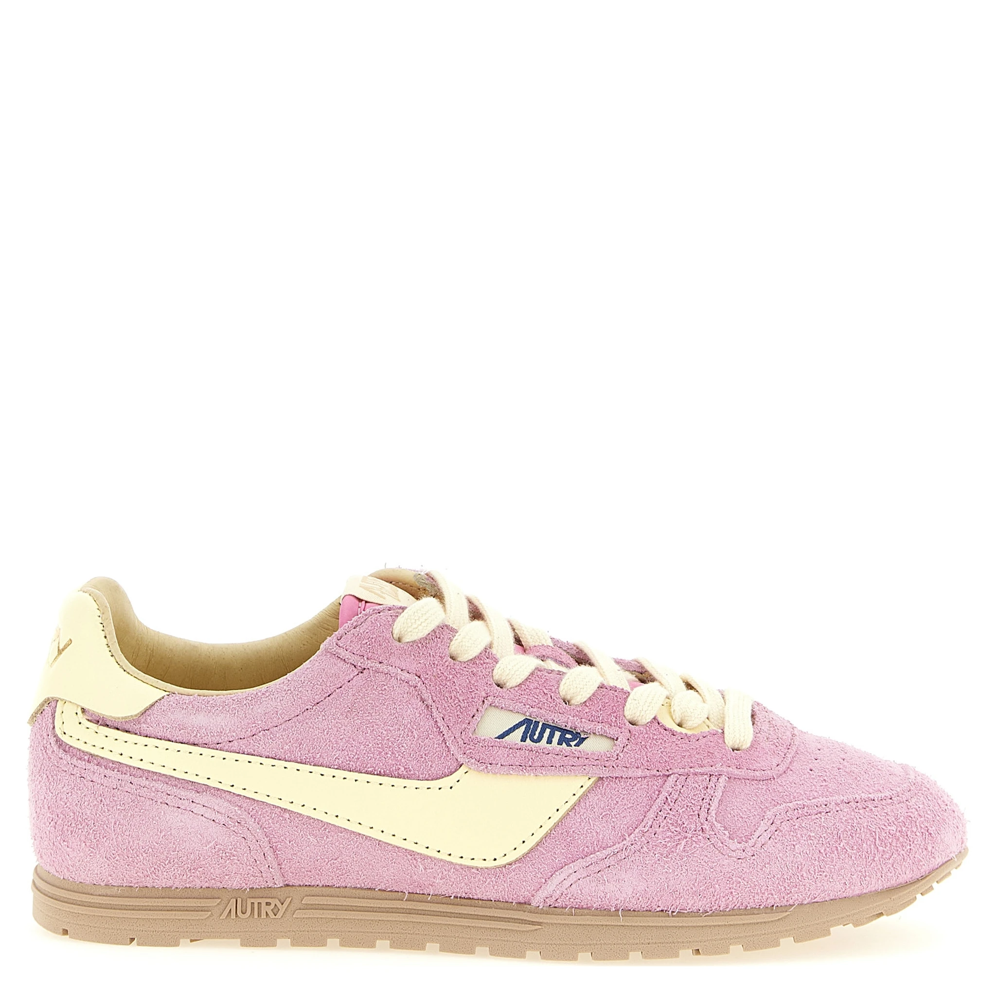 Multicolor Cowhide Athletic Sneakers