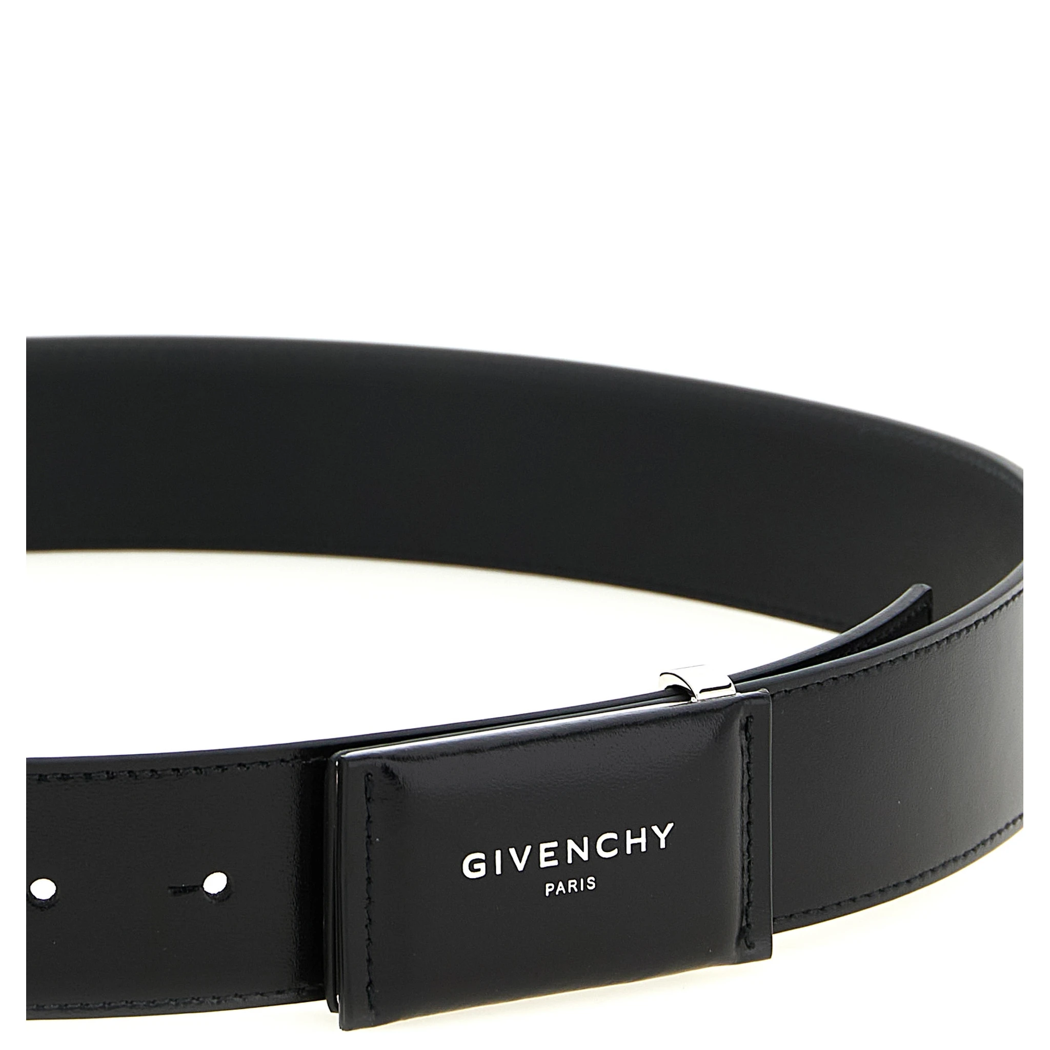 Black Calfskin Belt