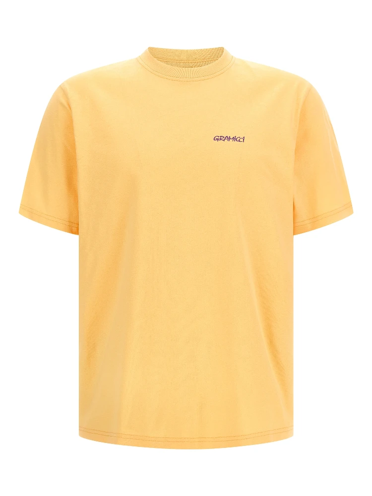 Orange Cotton T-Shirt