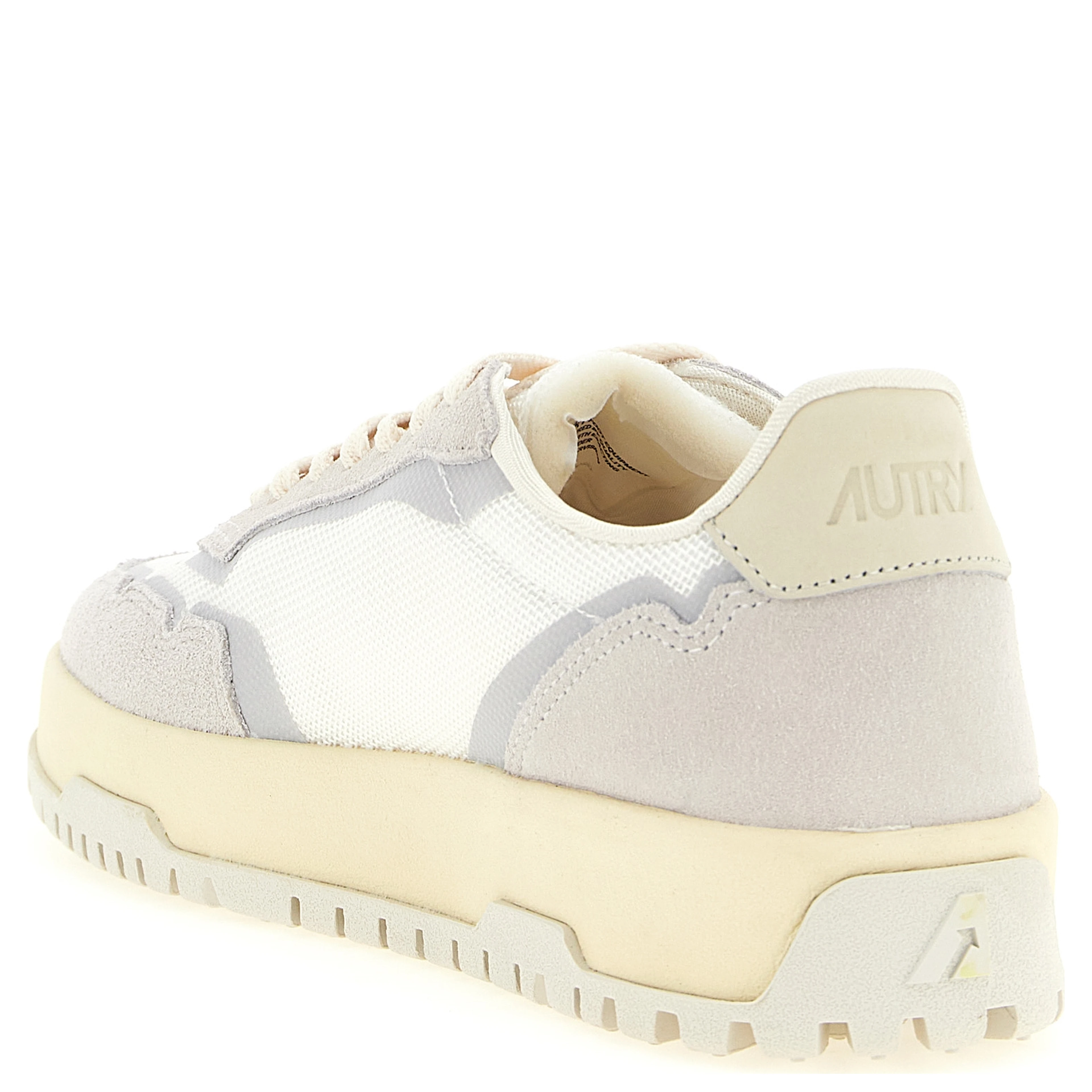 Gray Cotton Low Top Sneakers