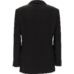 Black Viscose Blazer