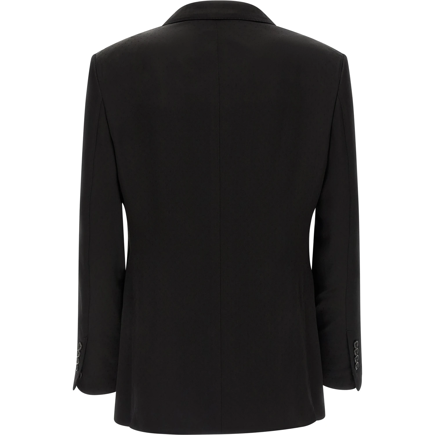 Black Viscose Blazer