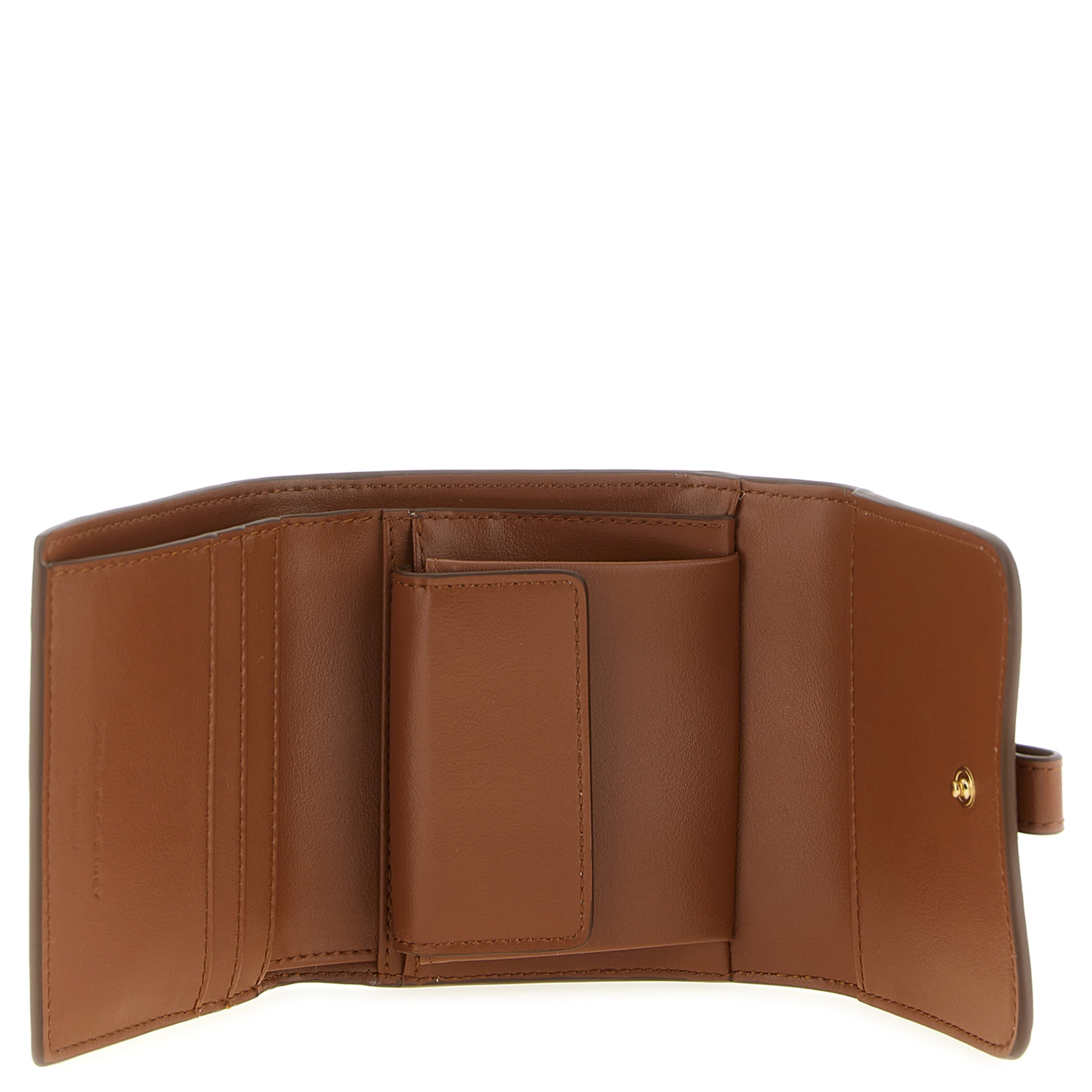 Brown Polyamide Cardholder