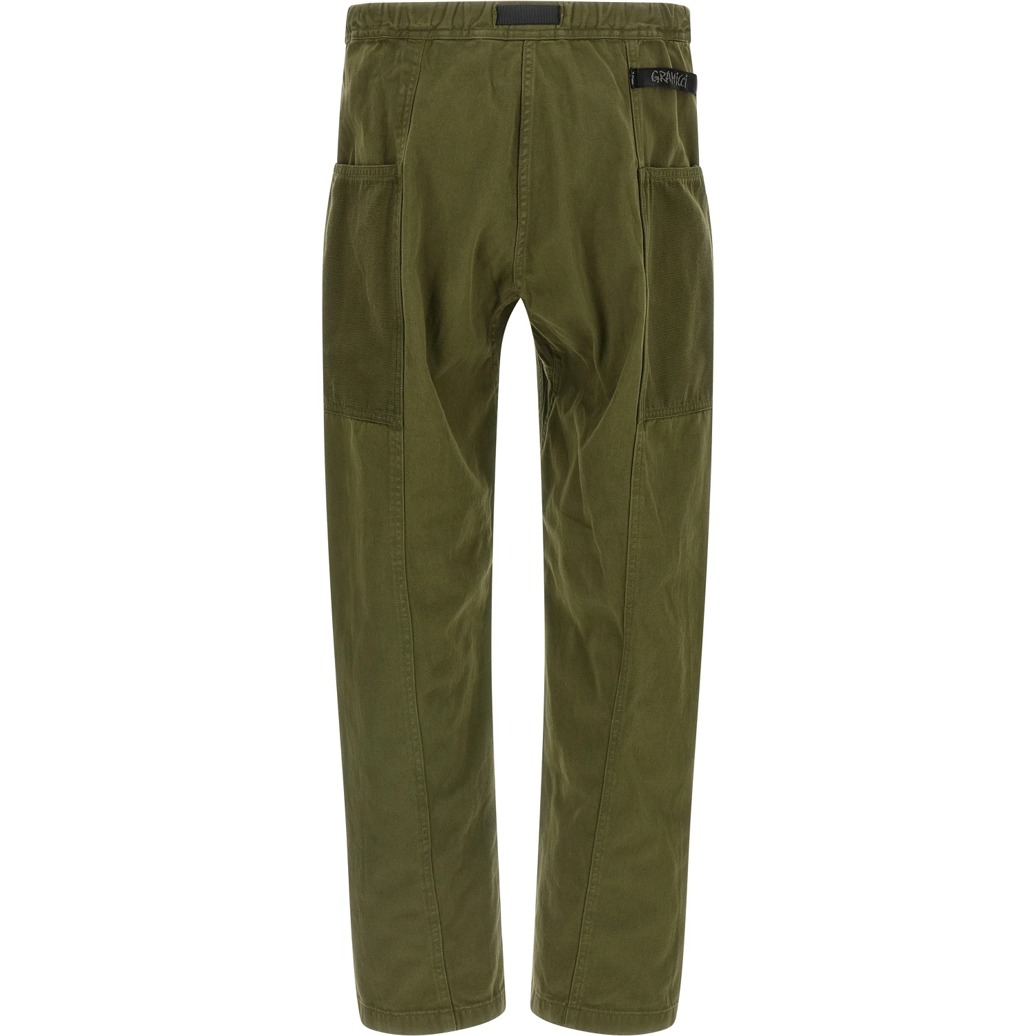 Bicolor Cotton Casual Pants