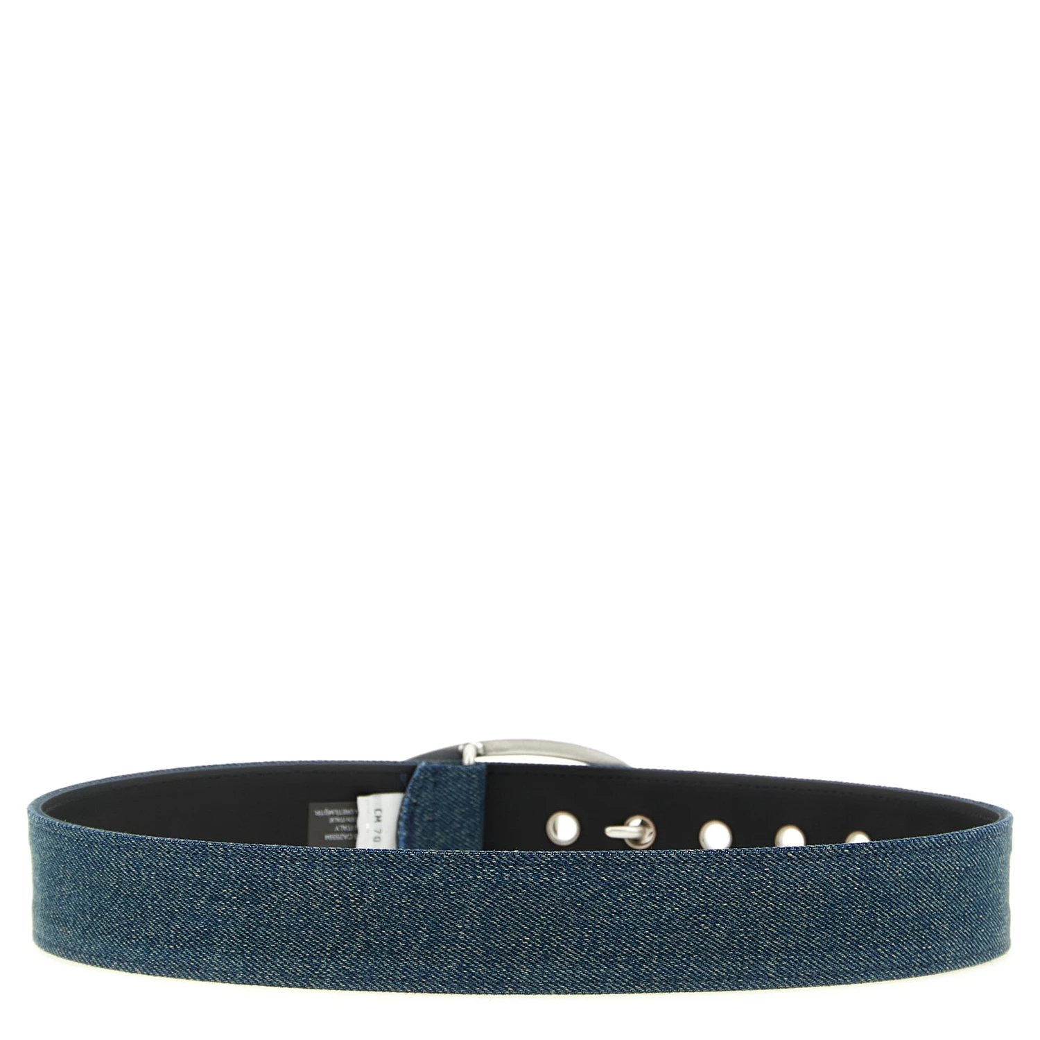 Blue Cotton Regular Belt