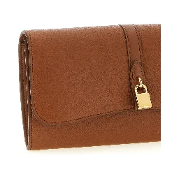 Brown Polyamide Cardholder