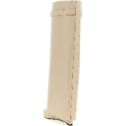 Beige Calfskin Over The Knee