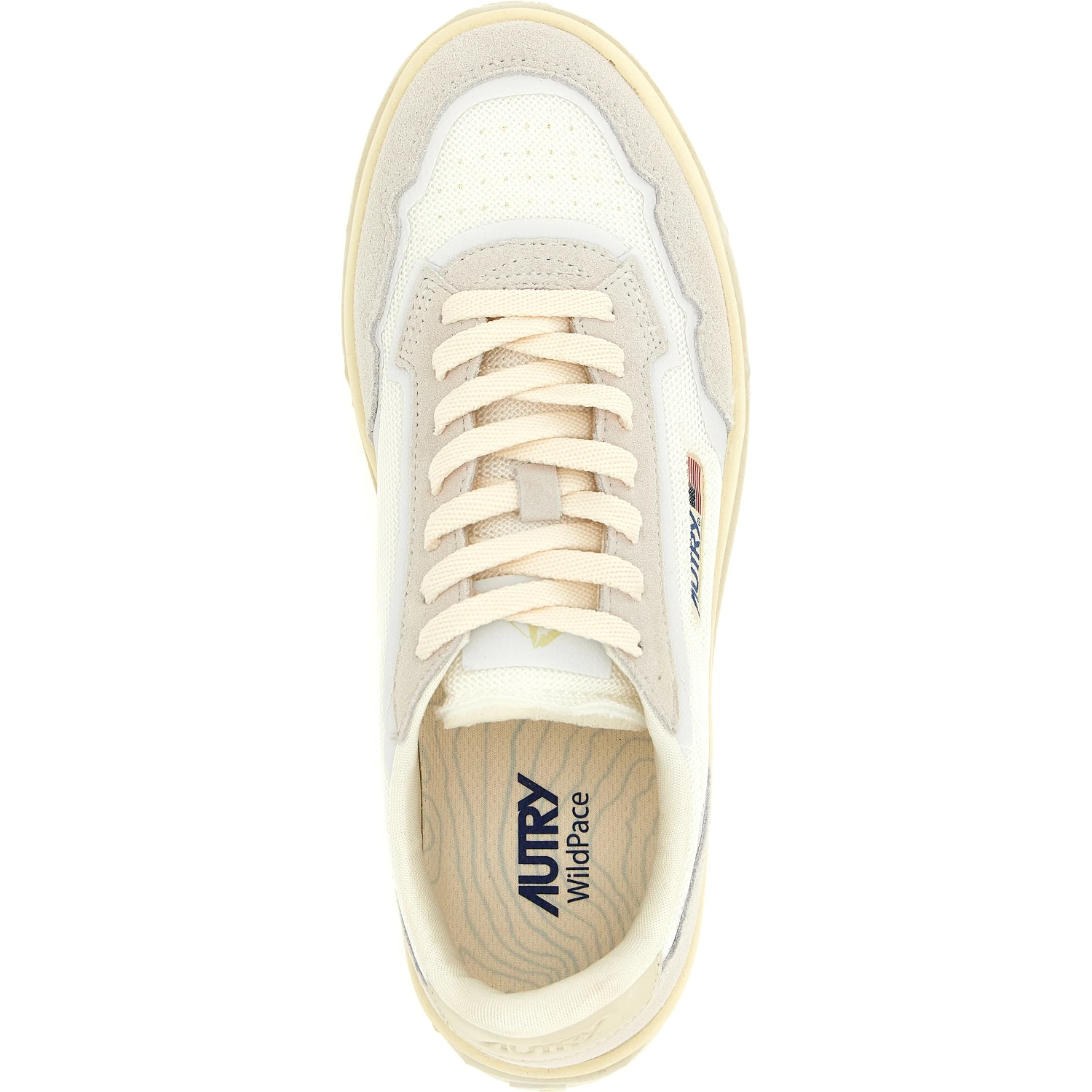 Gray Cotton Low Top Sneakers