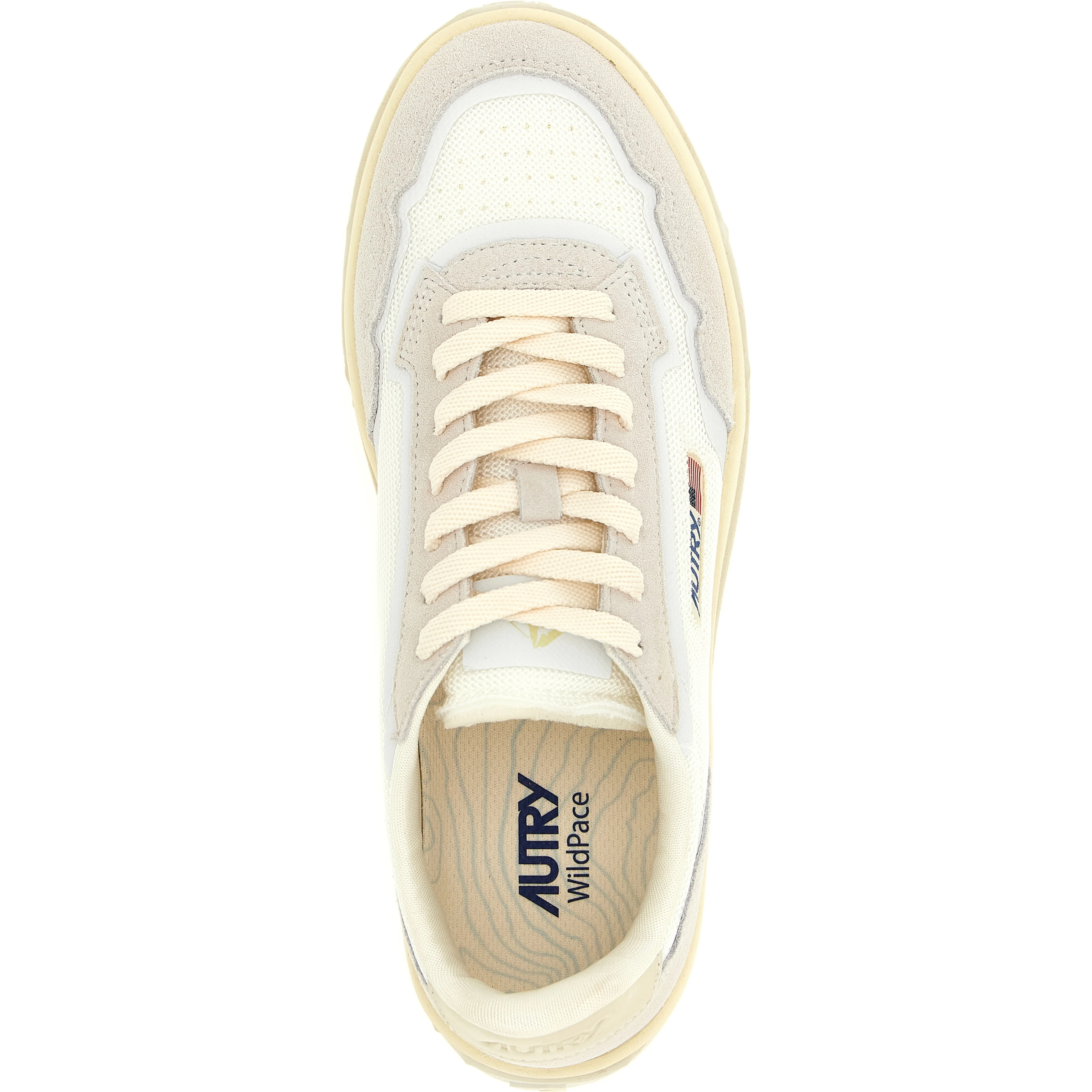 Gray Cotton Low Top Sneakers