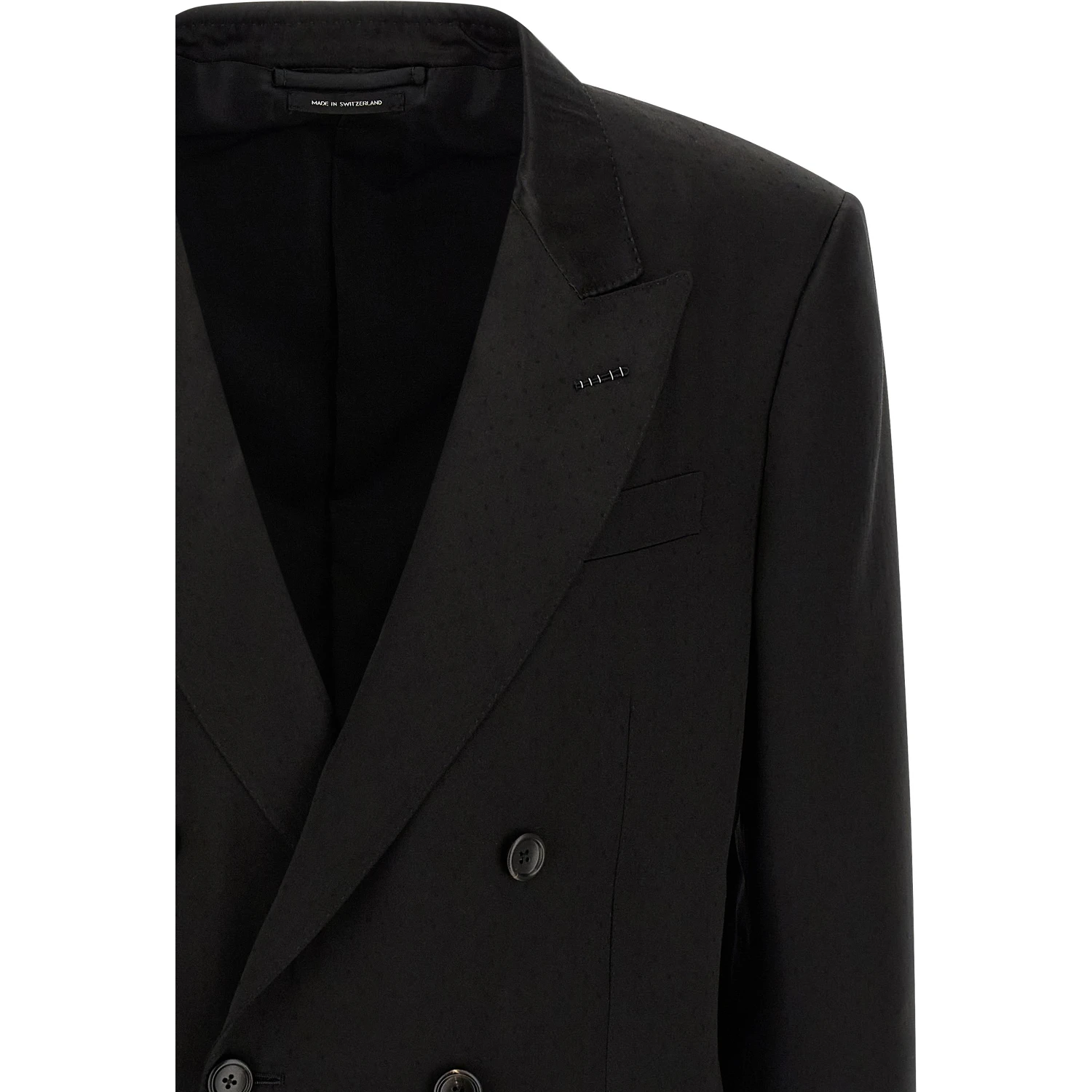 Black Viscose Blazer