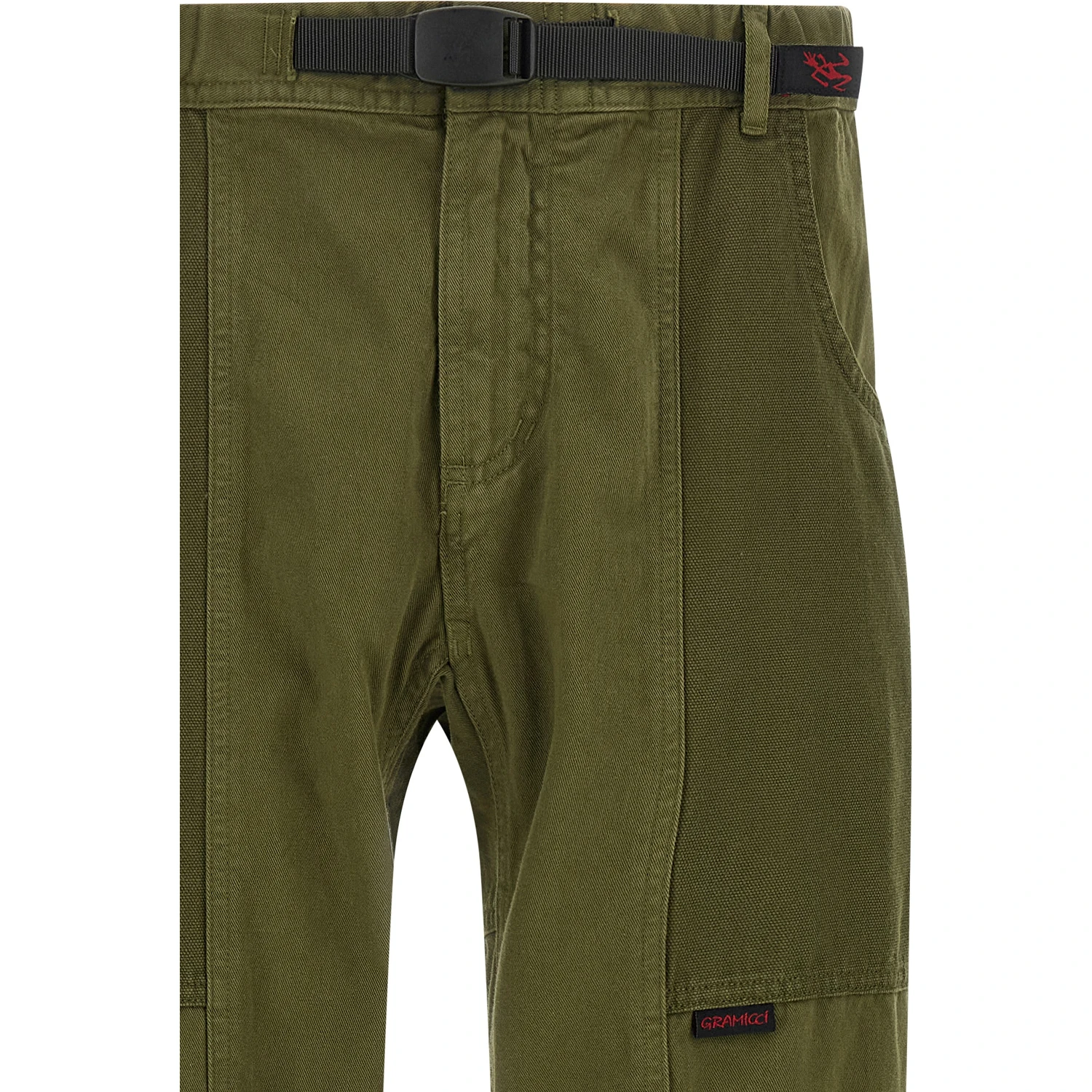 Bicolor Cotton Casual Pants