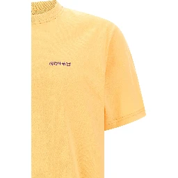 Orange Cotton T-Shirt