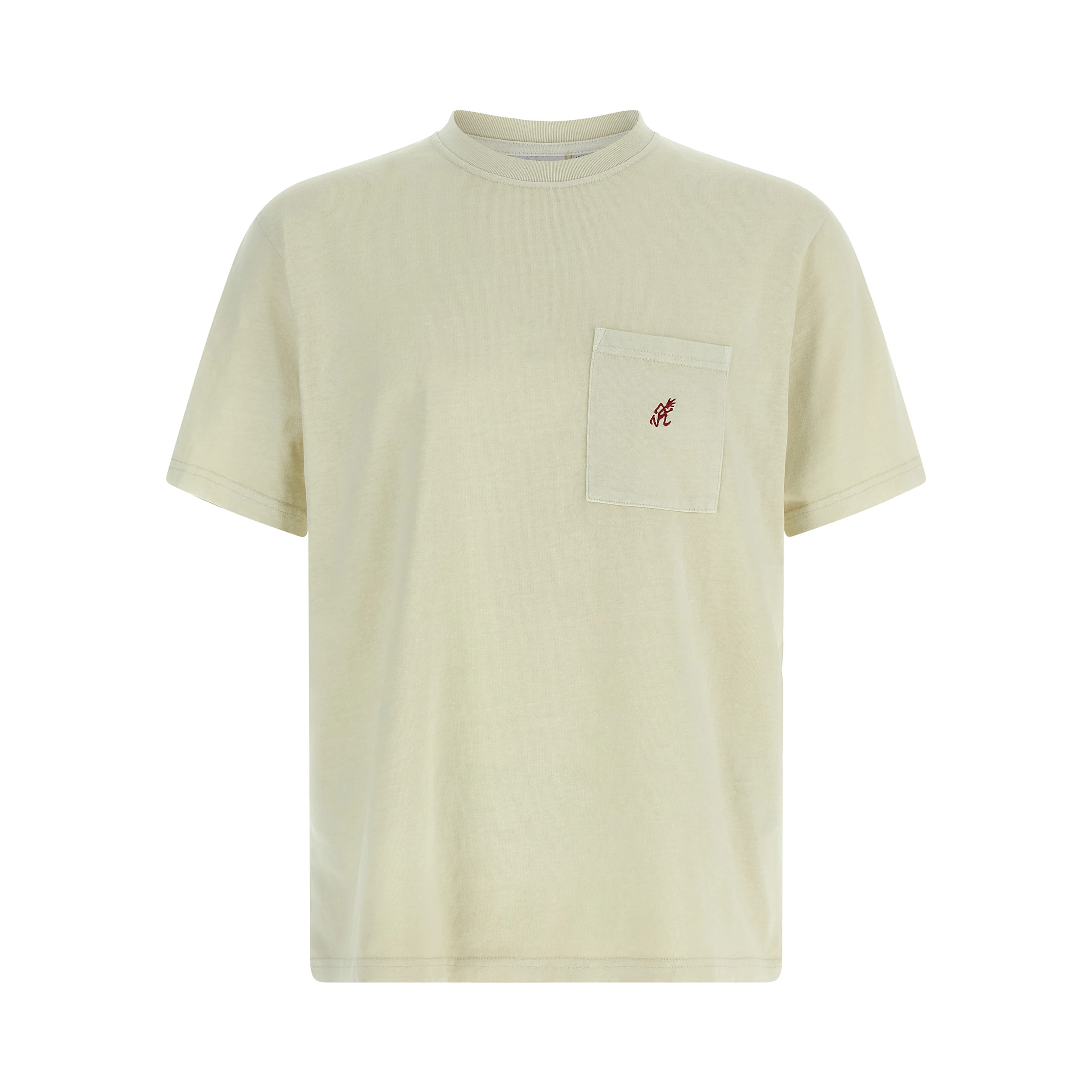 Beige Cotton T-Shirt