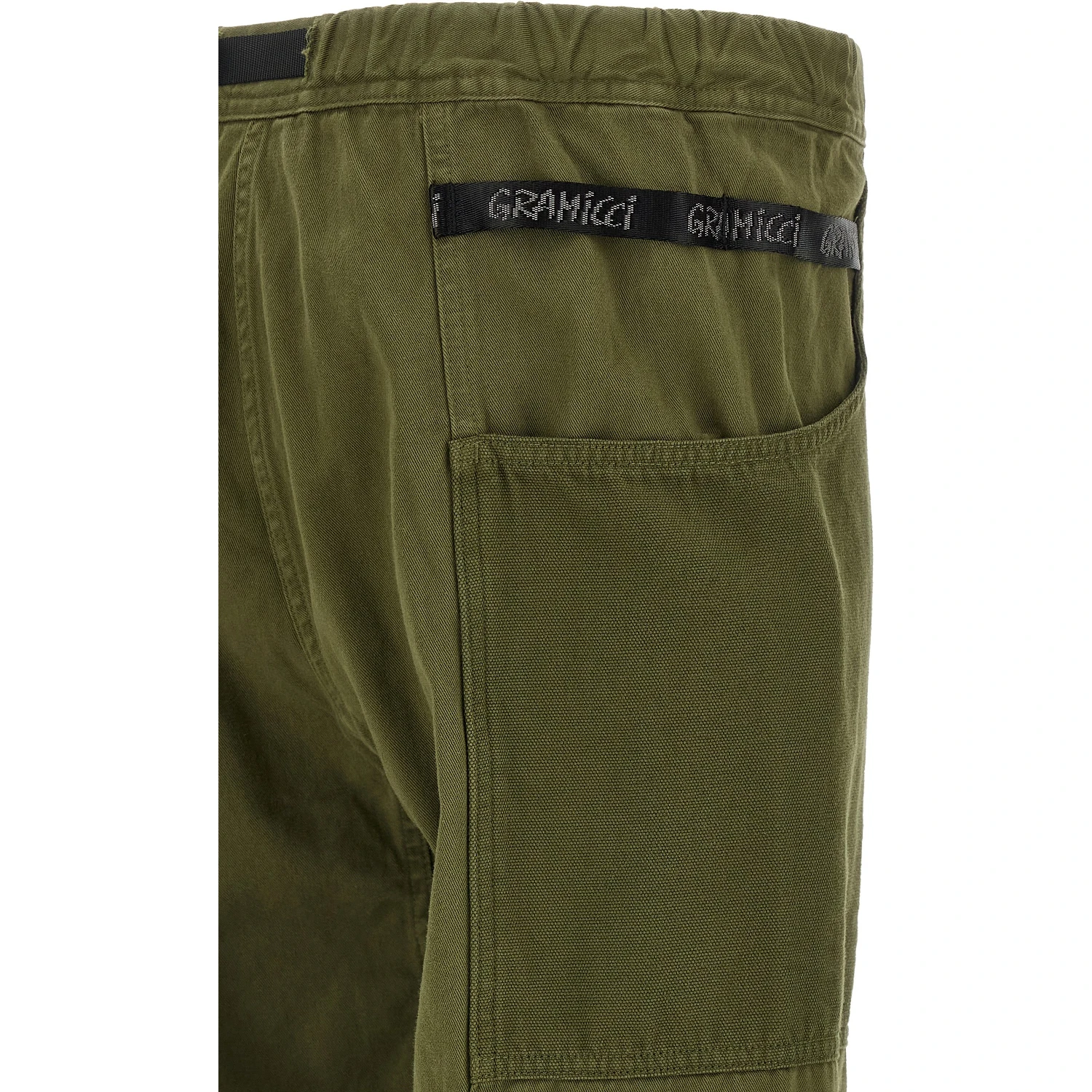 Bicolor Cotton Casual Pants
