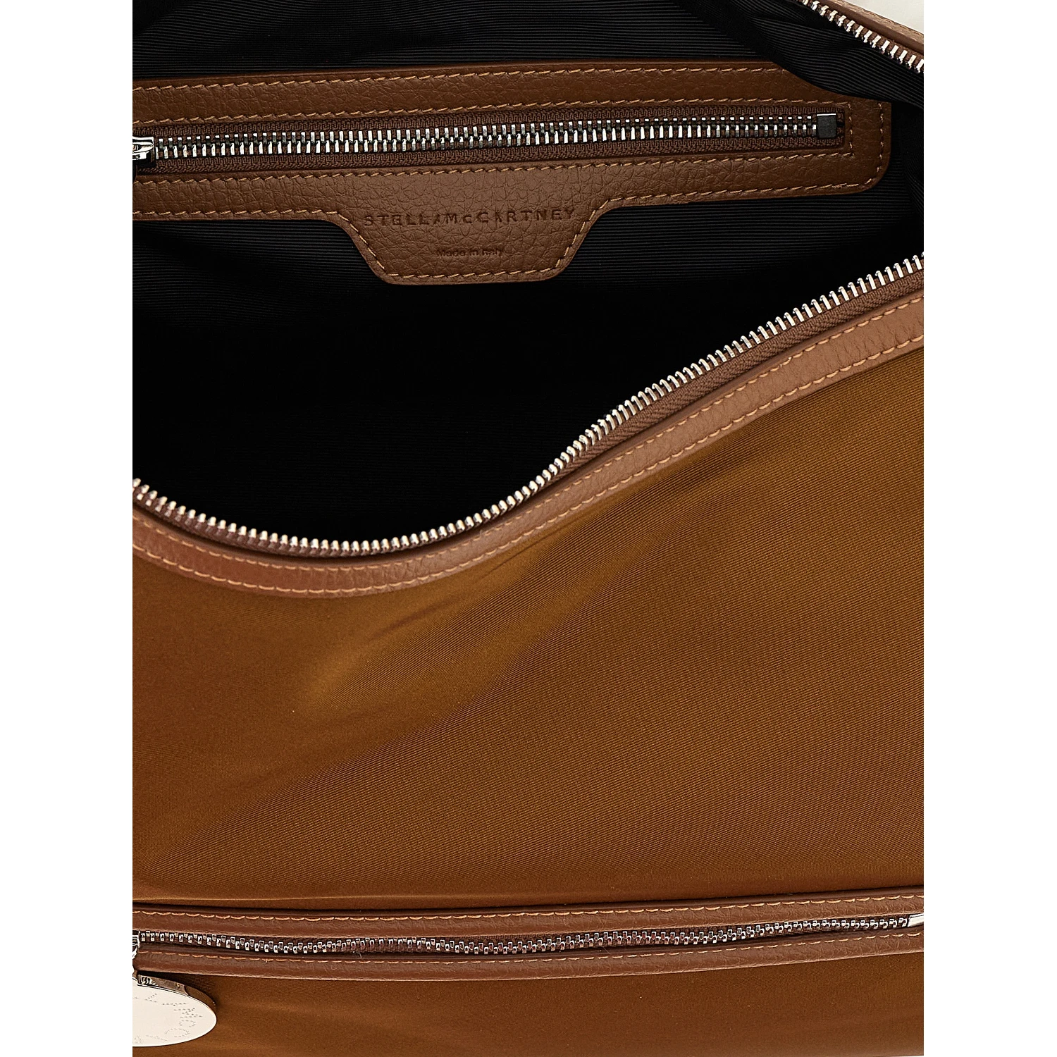 Brown Polyamide Shoulder Bag