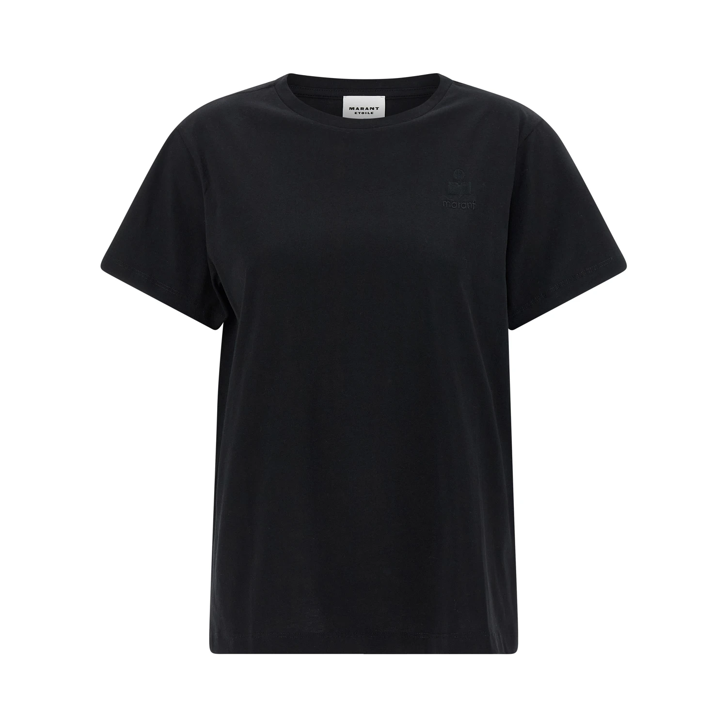 Black Cotton T-Shirt