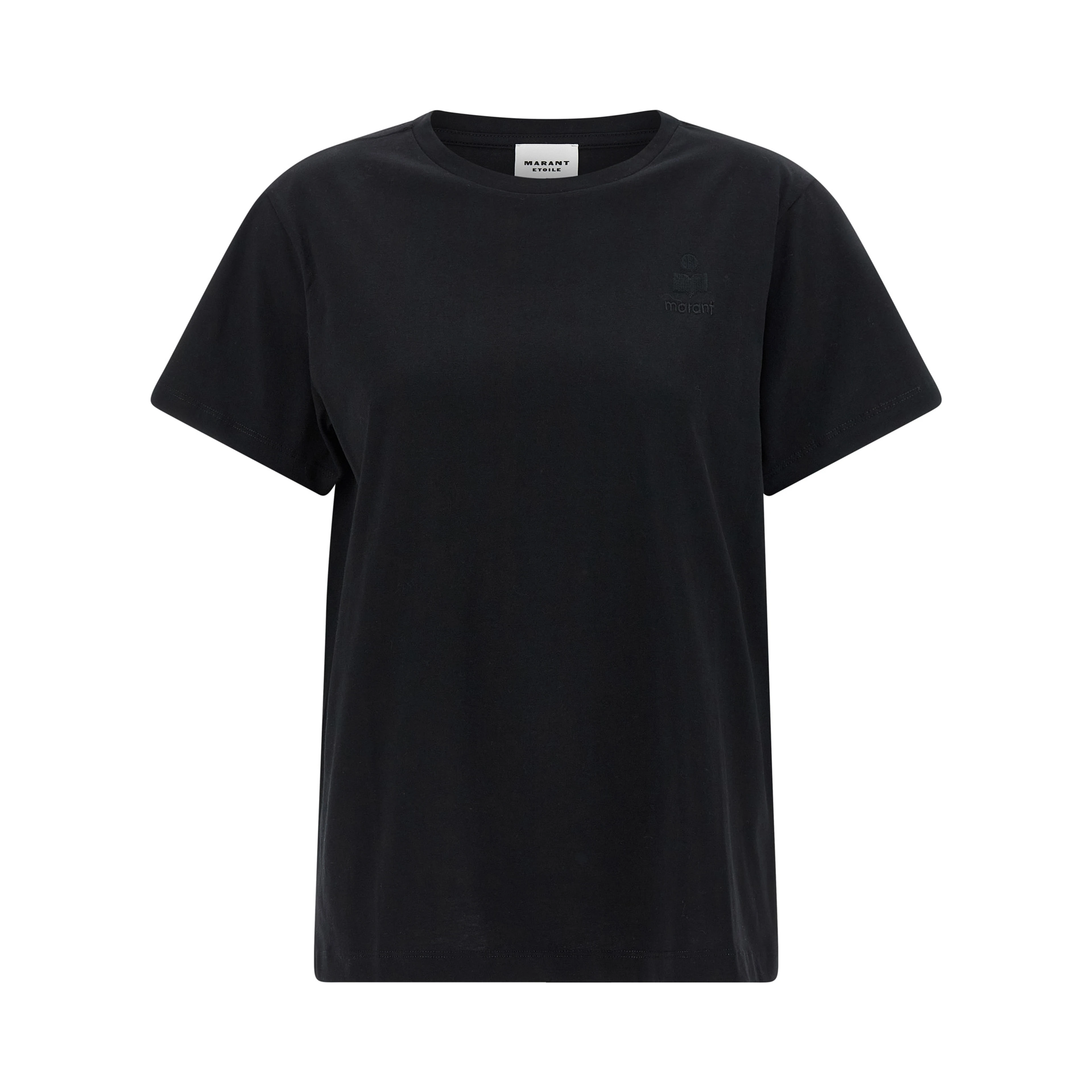 Black Cotton T-Shirt