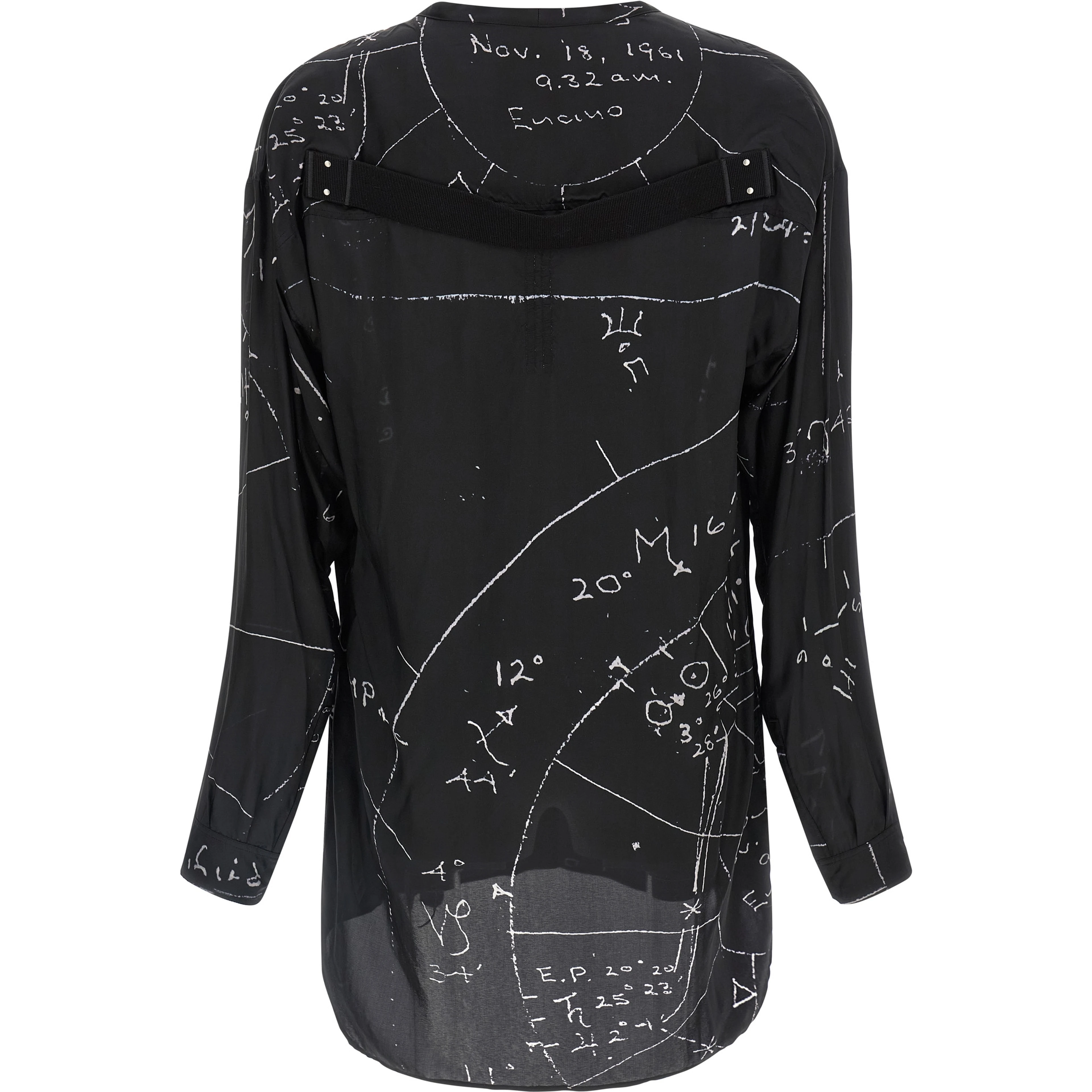 Black Viscose Blouse