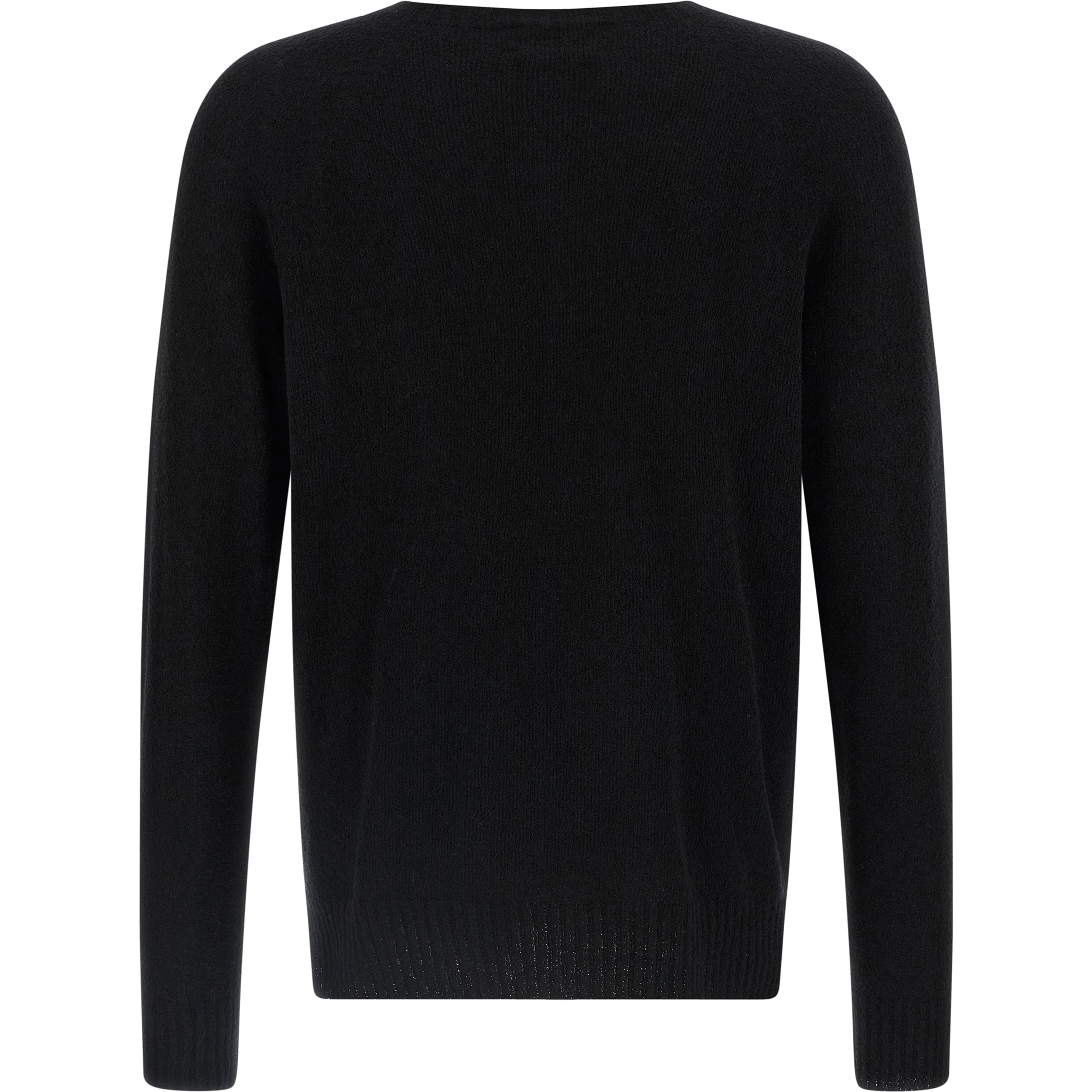 Black Cotton Cardigan