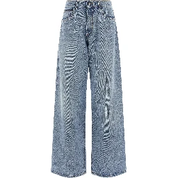 Blue Cotton Jeans Denim