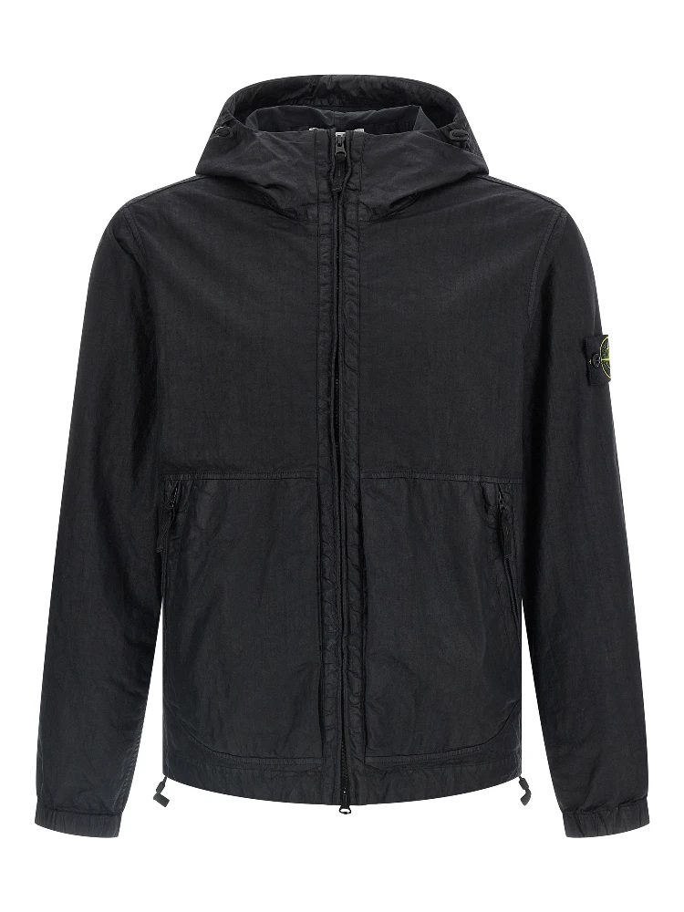 Black Polyamide Shell Jacket
