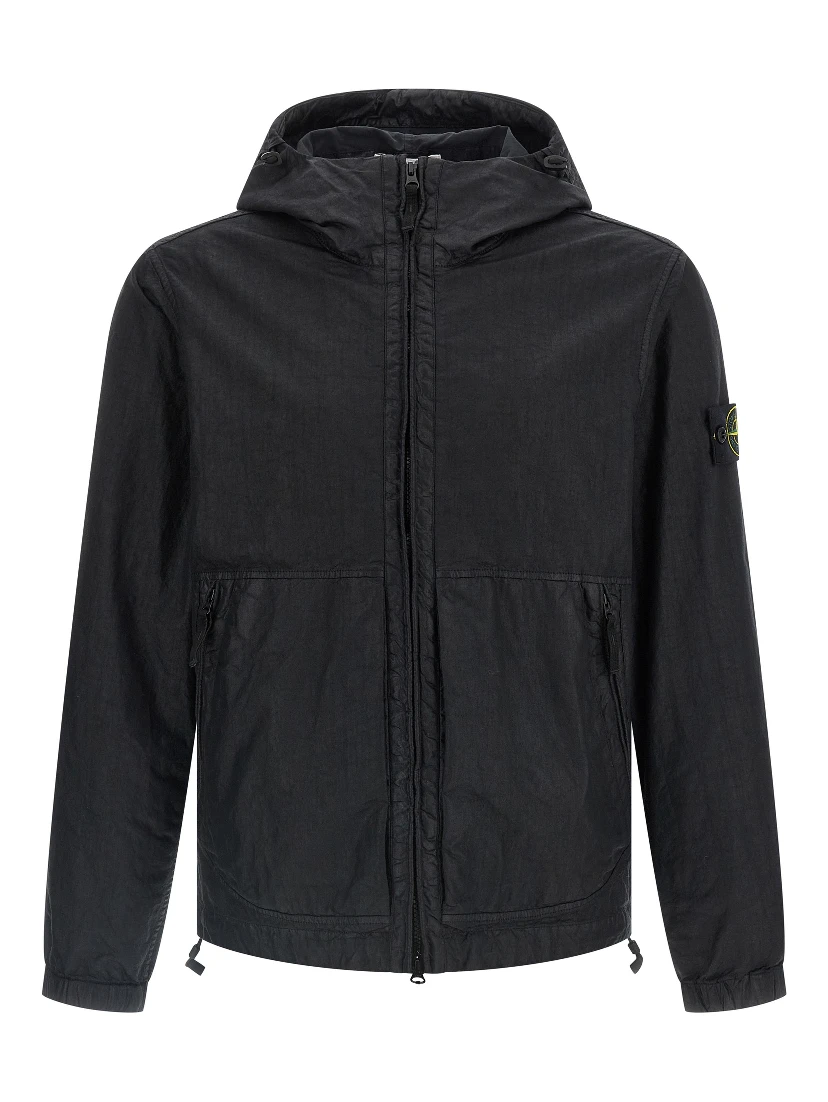 Black Polyamide Shell Jacket