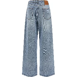 Blue Cotton Jeans Denim