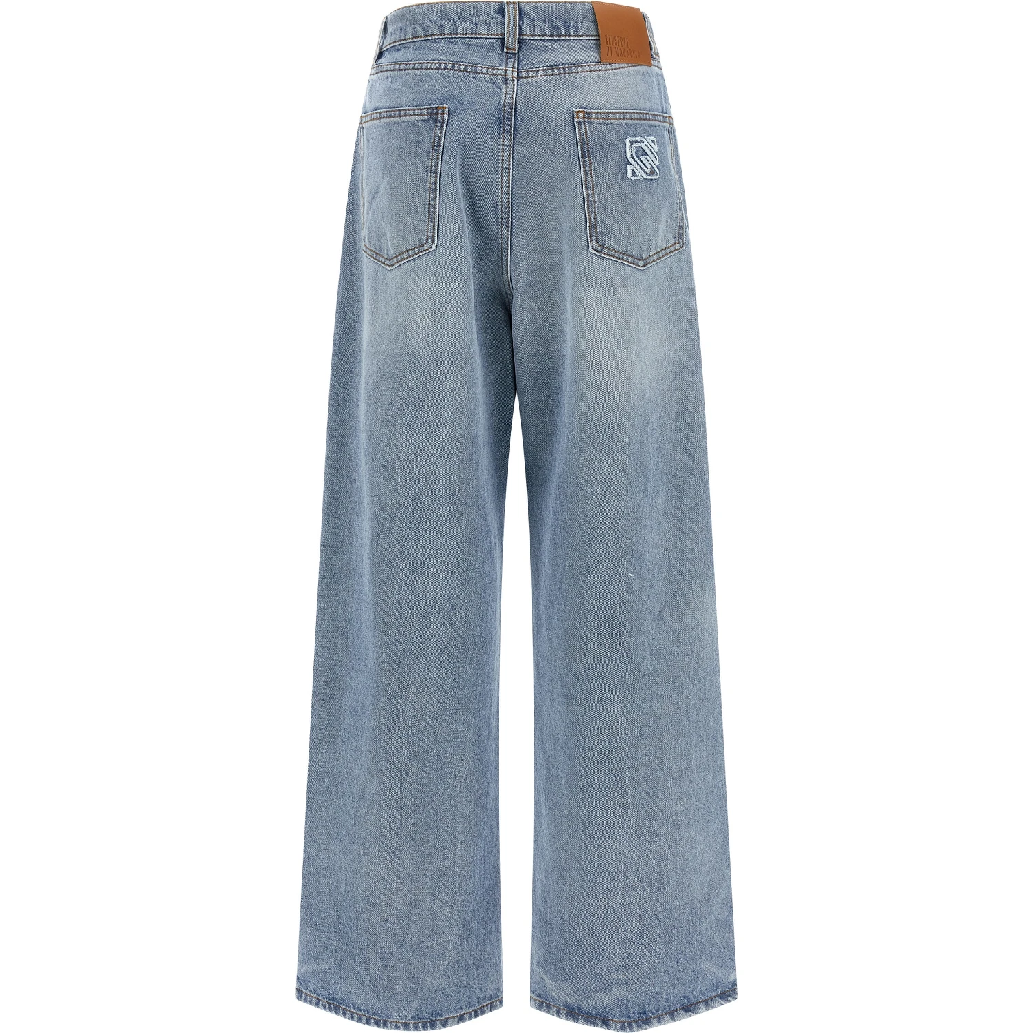 Blue Cotton Jeans Denim