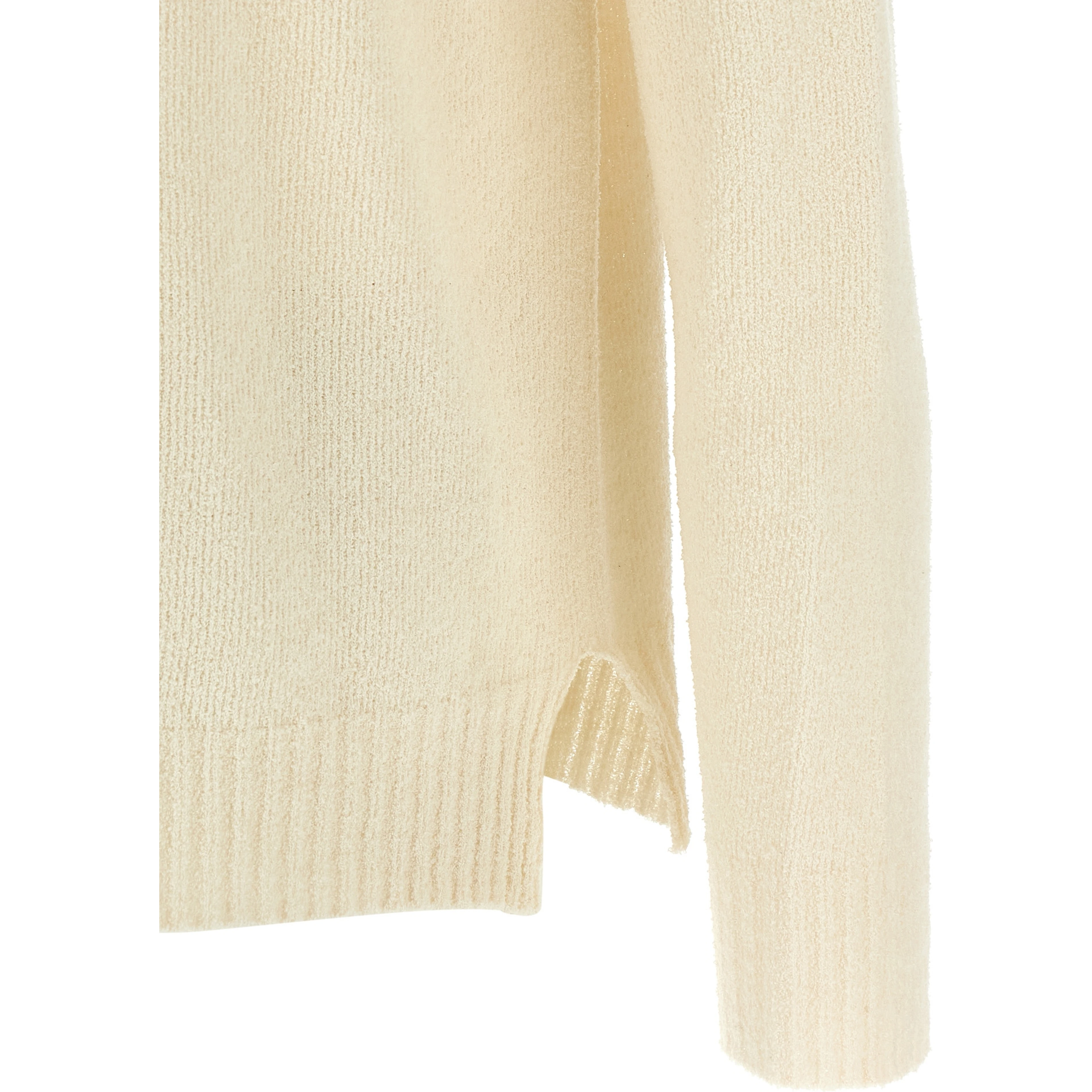 Beige Cotton Cardigan