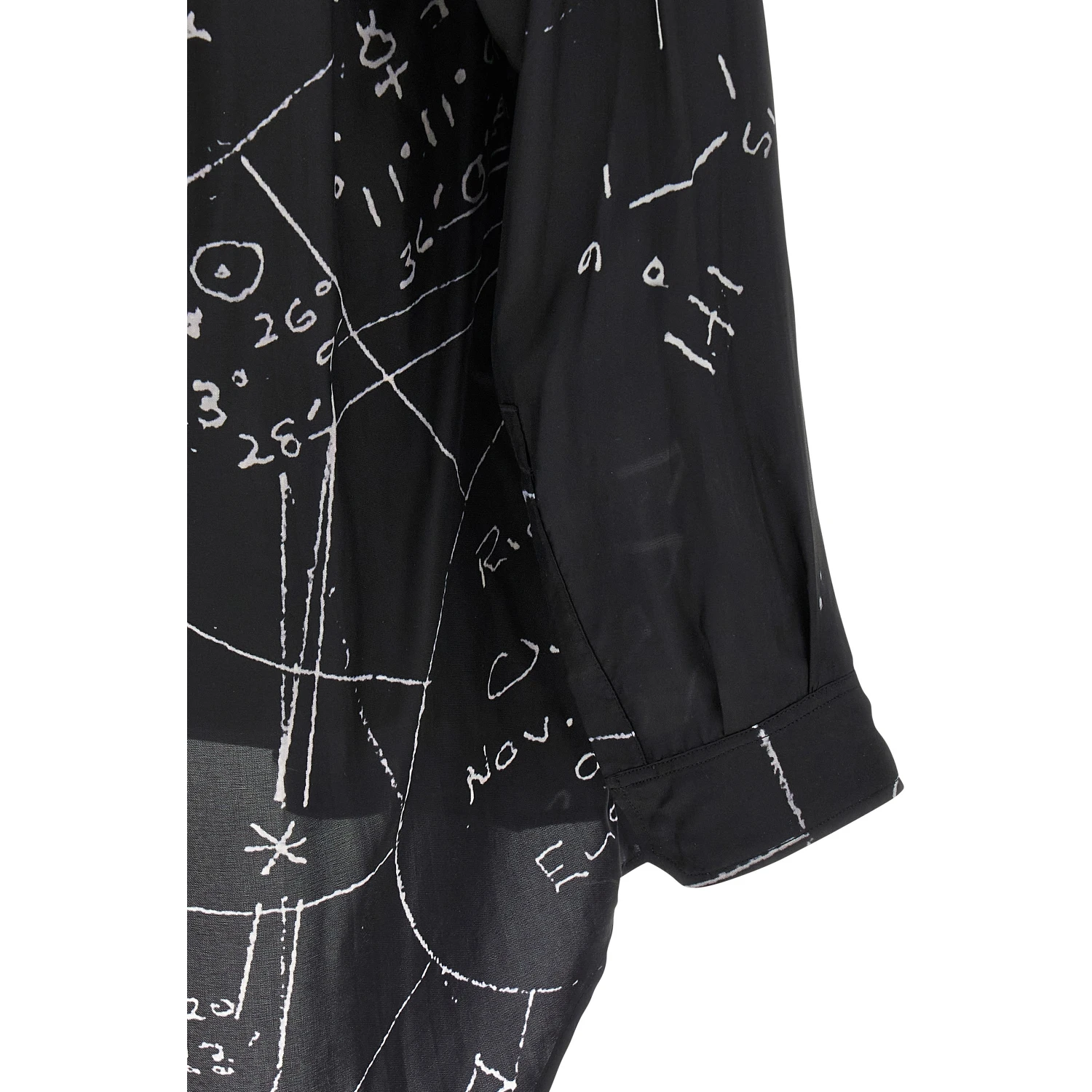 Black Viscose Blouse