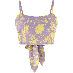 Purple Recycled Polyester Tank Tops