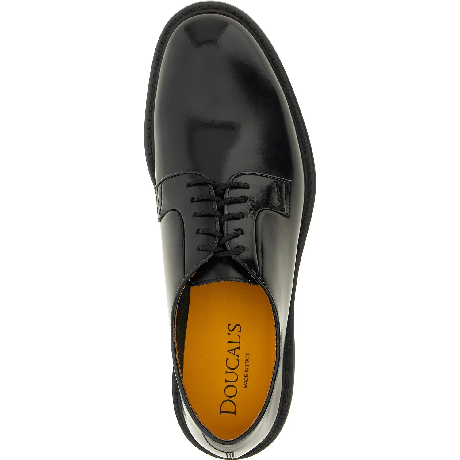 Black Calfskin Oxfords And Derbies