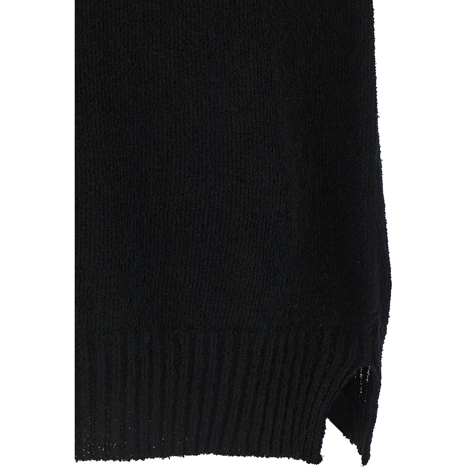 Black Cotton Polo Shirt