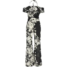 Bicolor Polyester Jumpsuit