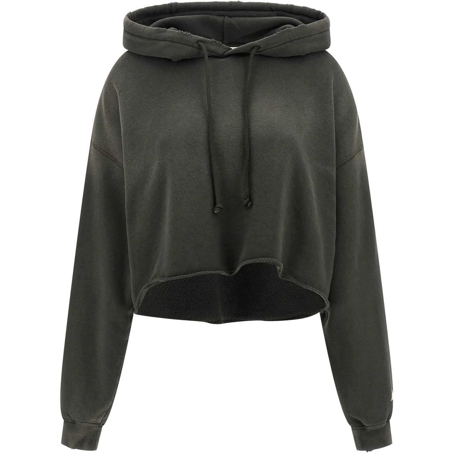 Gray Cotton Hoodie