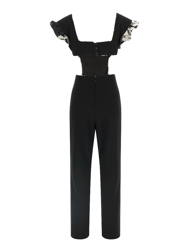 Black Polyester Jumpsuit alternative