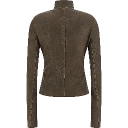 Brown Leather Leather Jacket