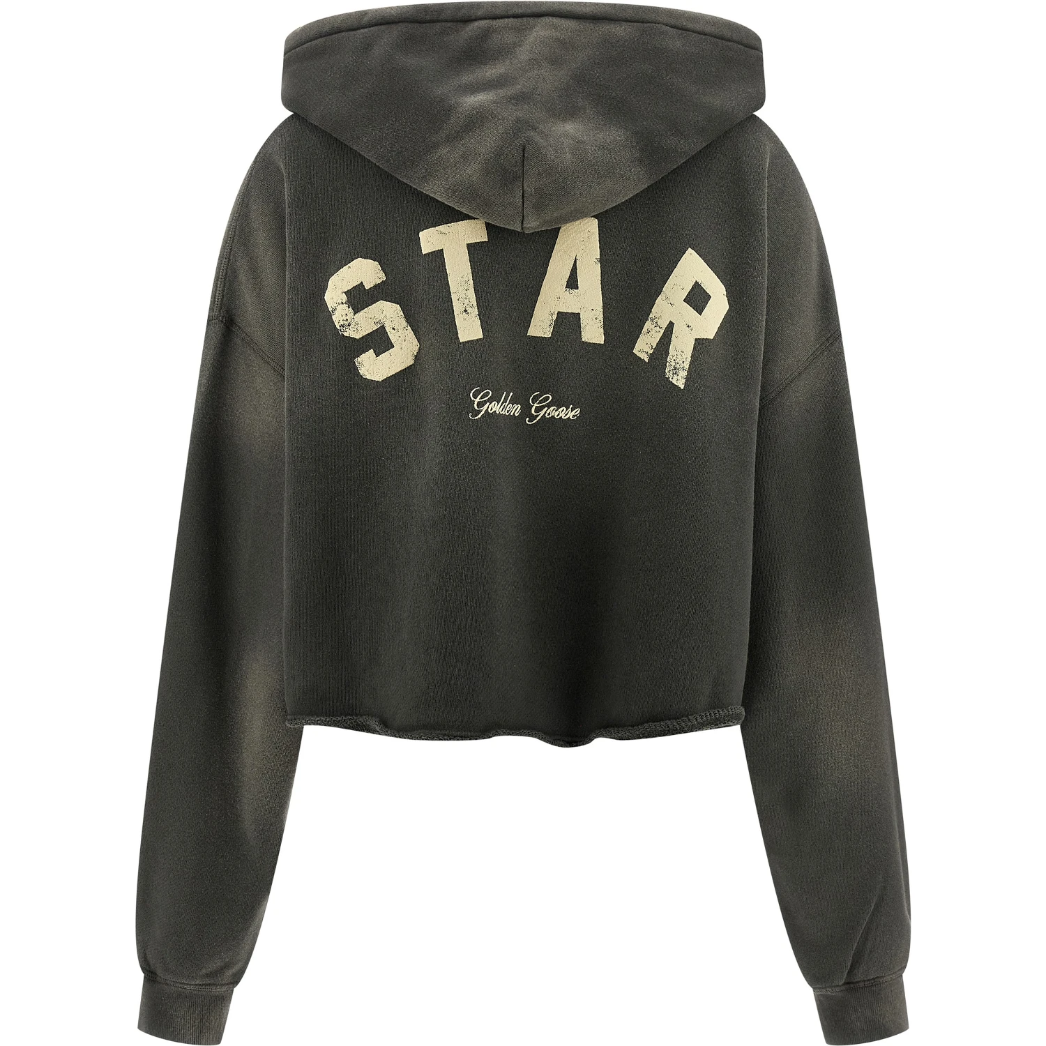 Gray Cotton Hoodie