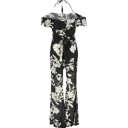 Bicolor Polyester Jumpsuit