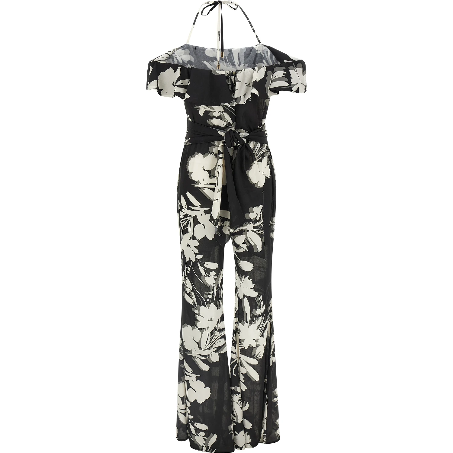Bicolor Polyester Jumpsuit
