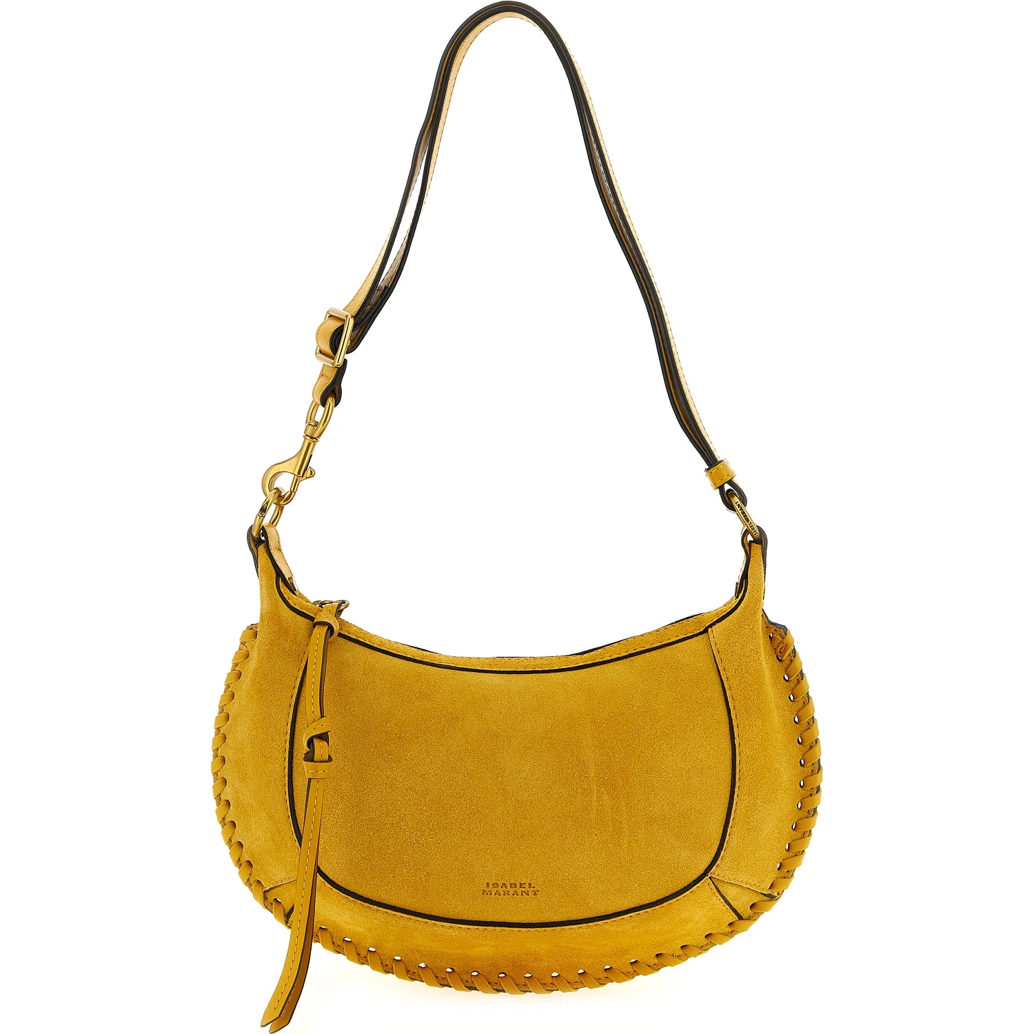 Bicolor Calfskin Shoulder Bag