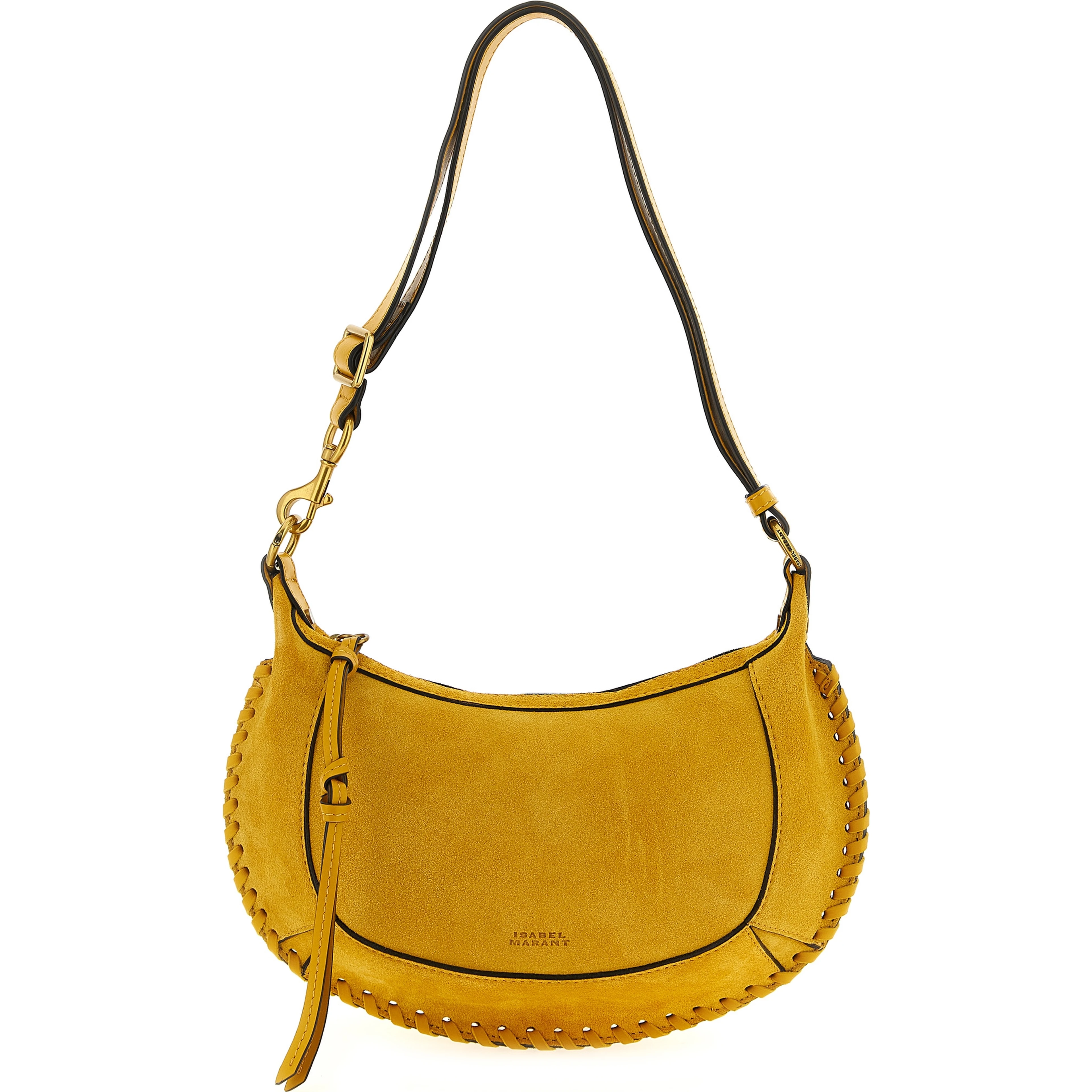 Bicolor Calfskin Shoulder Bag