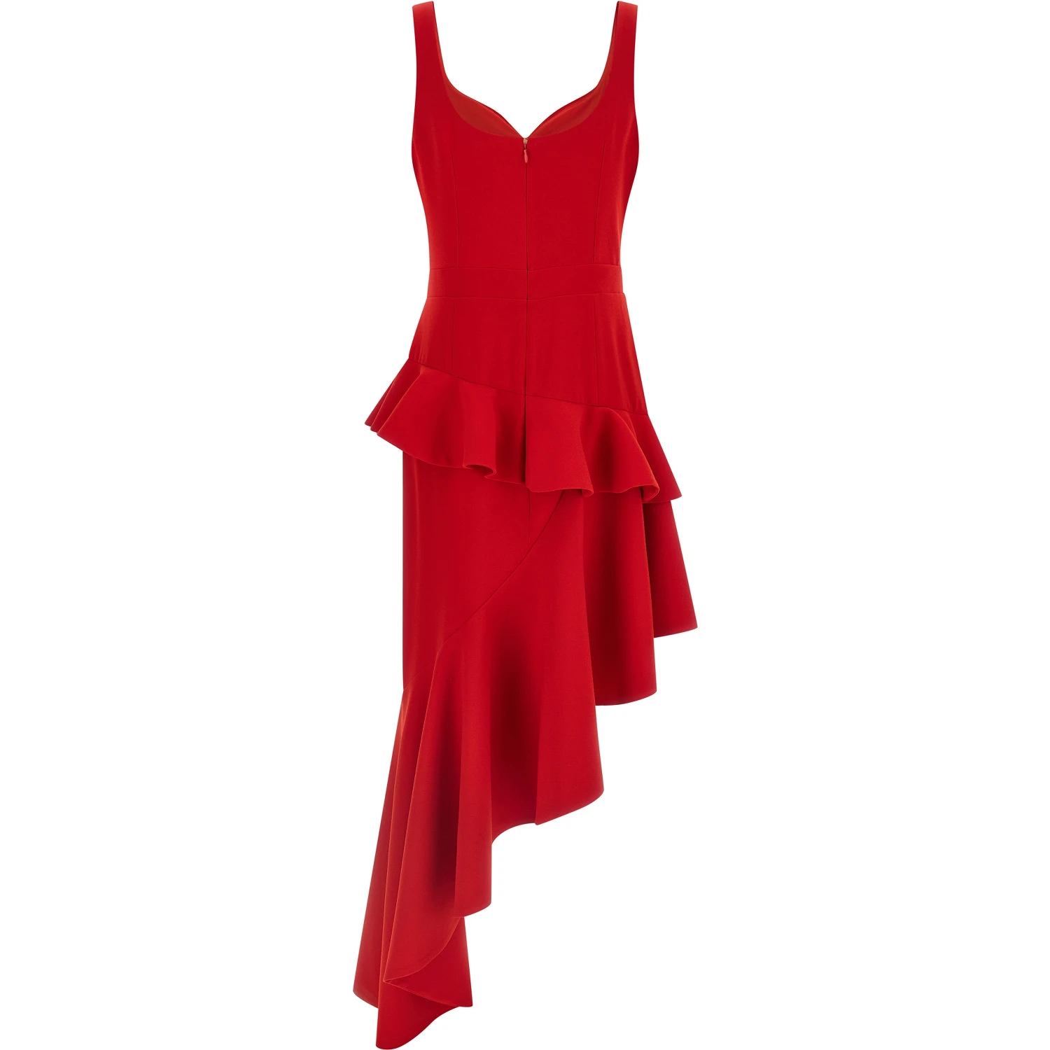 Multicolor Polyester Midi Dress