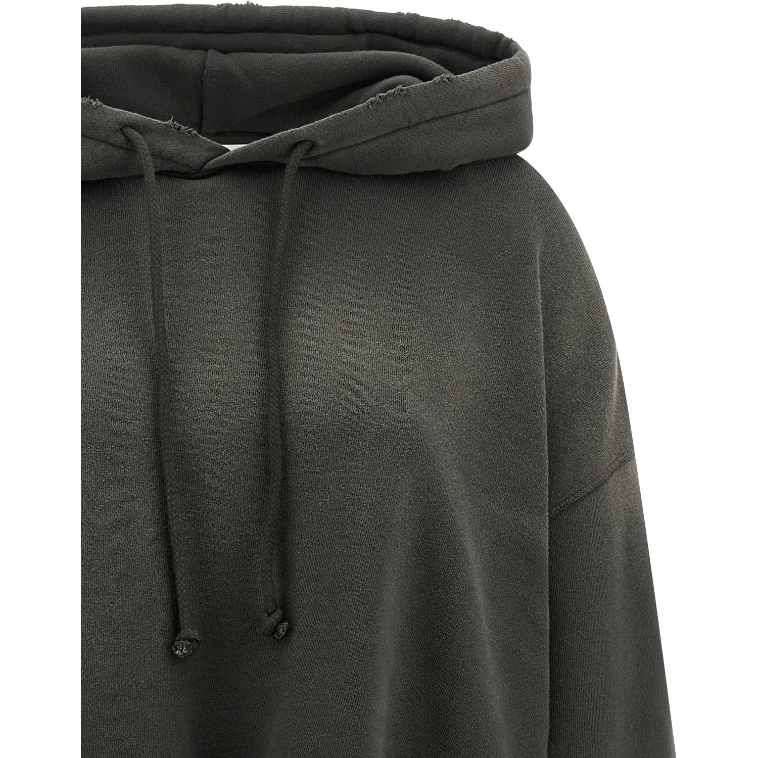 Gray Cotton Hoodie