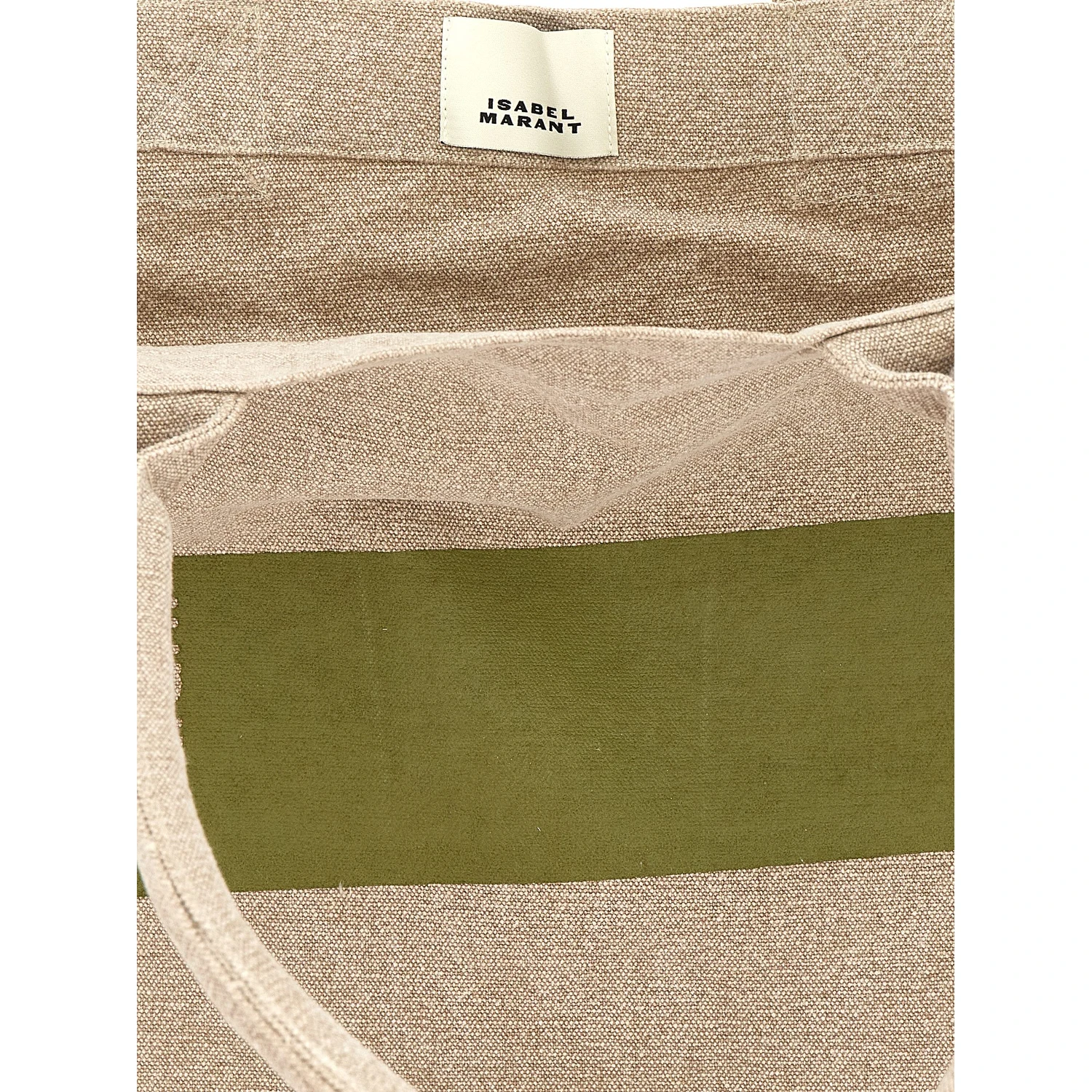 Bicolor Cotton Tote Bag