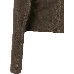 Brown Leather Leather Jacket