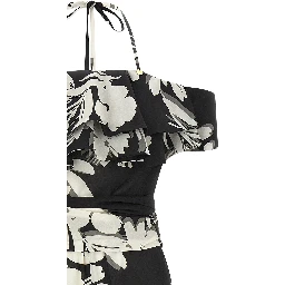 Bicolor Polyester Jumpsuit