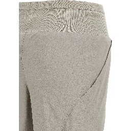 Gray Acetate Flared Pants