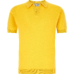 Bicolor Cotton Polo Shirt