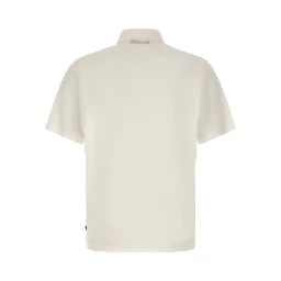 White Cotton Polo Shirt